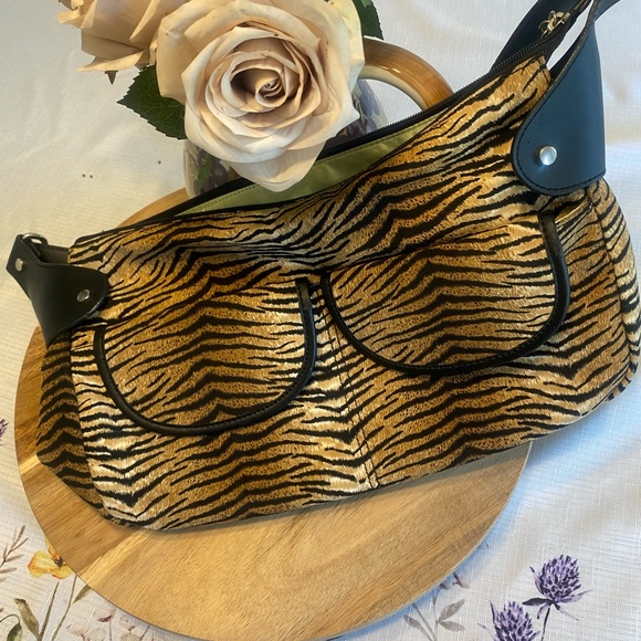 Maxx New York Mini Bag Brown Black Chic Design - Picture 2 of 4